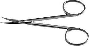 STORZ Iris Scissors 25mm Light Curved - E3408